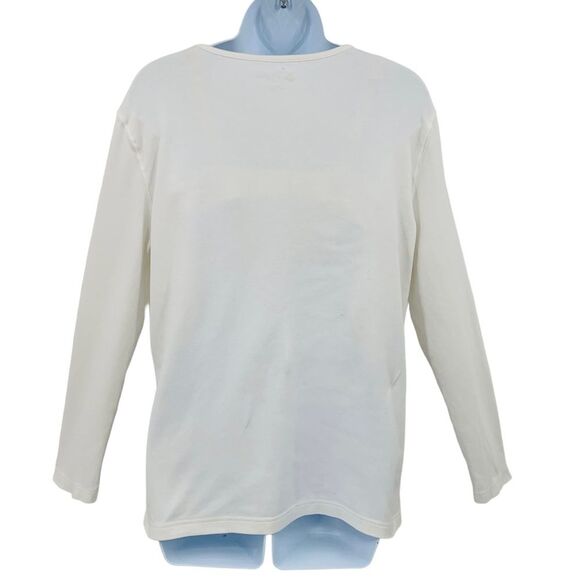 Mercer Street Black Cat and Pumpkin Long Sleeve Thick Knit Shirt - Picture 8 of 10